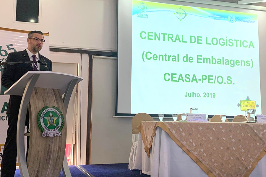 Presidente do Ceasa apresenta trabalho pernambucano em Bogotá