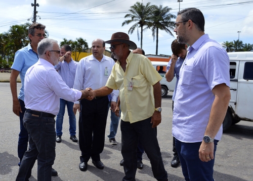 Presidente do Ceasa recebe visita do Secretário de Desenvolvimento Agrário