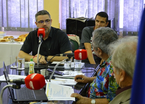 Ceasa recebe visita de comunicadores da Rádio Jornal no dia em que completa 57 anos