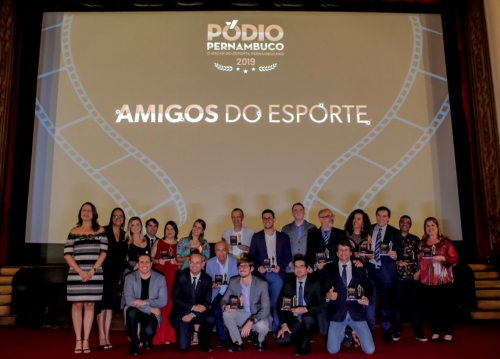 Ceasa recebe troféu de Empresa Amiga do Desporto em evento do Pódio Pernambuco